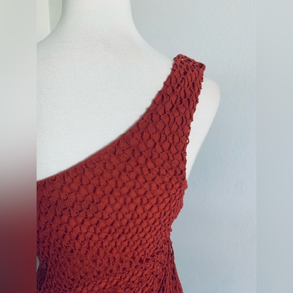 IRO • Juney Mini Dress in Brick Orange • Paris Fashion • SZ 4 • Retail $375 - Picture 12 of 14